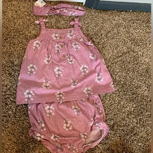 Baby girl 2 piece outfit